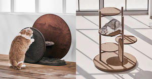 質感貓星人家具！韓國設計師Jiyoun Kim打造優雅貓爬架、貓抓板