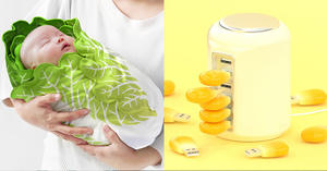 日本「Kakamu超市」食物設計創意平台！大白菜嬰兒包巾、吐司寢具超療癒