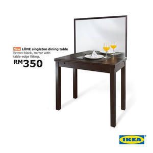 Forever Alone，心酸的 IKEA 單人桌