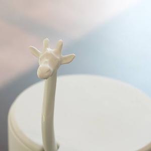 探頭探腦的長頸鹿陶瓷糖罐