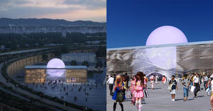 2025大阪世博「荷蘭館」建築設計！以水面冉冉升起太陽為意象的永續循環展館
