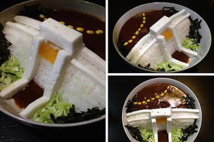 水壩咖哩飯，想吃請先洩洪！