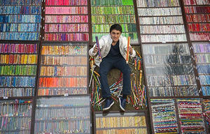 另類收集嗜好：擁有 14,000 支鉛筆的印度狂人