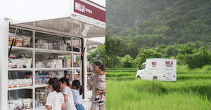 台東「MUJI無印良品移動服務車」登場！開向台東6鄉鎮居化身居民生活交流站