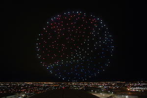 超級盃中場秀亮點！三百台無人機化身移動星辰