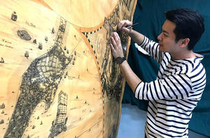 揭露現今文明發展的真相 人們心中的悸動與記憶 談藝術家霍凱盛的藝術創作