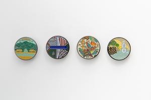 最美人孔蓋化為徽章為展覽留作紀念！台中《島中流域展》從河川流域訴說台灣在地城事