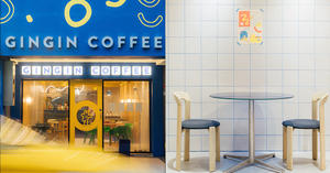 台北文昌街「GinGin Coffee信義店」！致敬80年代義大利孟菲斯設計的咖啡小餐館