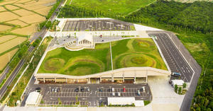 台南「新化果菜市場」亮點！MVRDV打造結合綠意屋頂、觀光、永續的可食地景建築