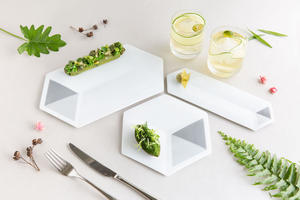 餐桌上的北美館！高而潘純白建築化身 3D 錯視食器，跨界聯名 JIA 設計餐瓷延伸美感體驗
