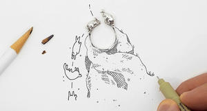 建築師的 3D 列印首飾，隱含來自布魯克林的故事