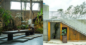 基隆「崆茶屋」特色空間！以防空洞特色結合山陰植物的茶屋、酒吧空間