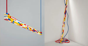 樂高積木化身繽紛燈具！澳洲照明工作室ambience充滿趣味的色彩燈具