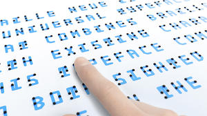 結合點字與英日文的 Braille Neue，為視障朋友搭起資訊平等的橋樑
