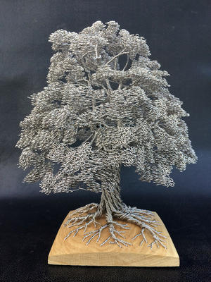 一條入魂！不黏不焊一條搞定的細膩鐵絲雕塑