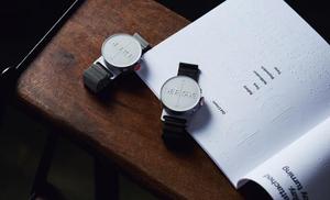 動態點字智慧型手錶 Dot Watch，全世界共感時間流逝的美