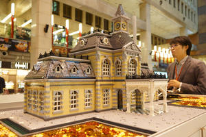 下一站，樂高~ 台灣古蹟車站用積木完整重現