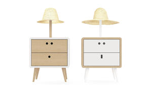 海洋風必備！DAM 草帽系木製家具