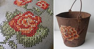 當傳統刺繡工夫遇上硬派金屬