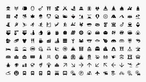 280個日本旅遊設計圖標免費下載！日本設計中心打造富士山、拉麵等觀光圖案