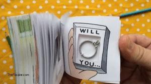 Will you marry me？用手翻動畫書來傳遞你的心意