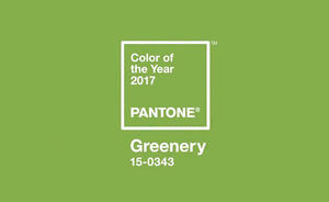 PANTONE® 2017年度代表色，平衡與協調的Greenery