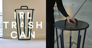專清垃圾郵件的垃圾桶！法國設計團隊打造「IRL Trashcan」減少數位汙染裝置