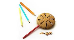 對筆尖的堅持！八孔削鉛筆器「Lollypop」