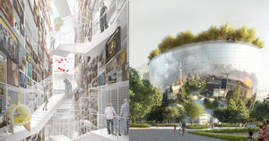 將藝術全裝進大碗公！MVRDV 操刀鹿特丹博物館打造「藝術倉庫」型式，看見展覽、收納與修復工作
