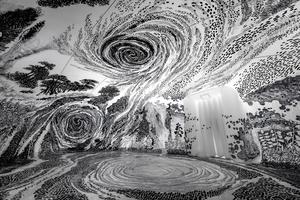 屏東看海美術館「眠夢」特展！藝術家Oscar Oiwa卡打造360度沉浸繪畫世界