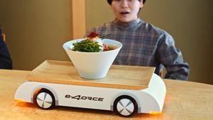 完美送拉麵服務！搭載NISSAN全新e-4ORCE系統的迷你拉麵電動車