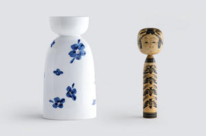 日本傳統玩偶與瓷器杯具的創新結合，與木芥子一起來喝杯茶吧！