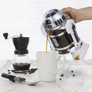 R2D2為你服務，送上香醇法式濾壓黑咖啡原力！