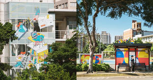 台灣校園美學生活品牌！嶺東科大學攜手藝術家BaNAna阿蕉推插畫裝置藝術、LINE貼圖