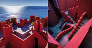 真實版《魷魚遊戲》樓梯迷宮！西班牙建築大師Ricardo Bofill的「夢幻紅牆」La Muralla Roja 