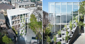 東京「樓梯之家」巨型階梯住宅！nendo打造顛覆三代同堂家屋的綠意建築