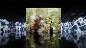 teamLab 全新展覽亮相金澤 21 世紀美術館！黑白水墨、巨型海浪沉浸體驗有如走進日式繪畫奇幻世界