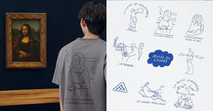 UNIQLO UT「羅浮宮×長場雄」登場！簡約線條勾勒蒙娜麗莎、維納斯女神