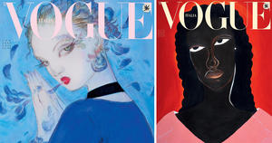 以插畫代替攝影！義大利版 Vogue 雜誌 1 月號封面內頁全篇無一張照片，原因可譽為最關懷社會的時尚雜誌