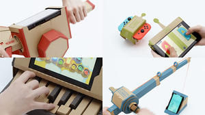 吃 Nintendo Labo 一拳！任天堂 Switch 與厚紙板手作遊戲新玩法
