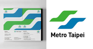 台北捷運全新Logo品牌識別設計！簡約、色彩調和、韻律感字體等設計亮點