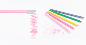 削出美麗櫻花花瓣！日本TRINUS「花色鉛筆」讓書寫有如賞花