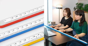 日本Google推「Gboard棒」長條鍵盤！165公分長可當登山杖、量尺甚至防貓亂踩