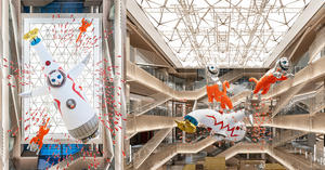 銀座GINZA SIX全新裝置「BIG CAT BANG」！藝術家矢延憲司打造「宇宙貓大爆炸」