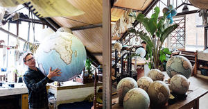 絕美手工藝術地球儀！倫敦Bellerby & Co Globemakers打造世界上最美手工地球儀