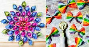 義大利麵繽紛藝術！美國食物藝術家Linda Miller Nicholson的繽紛Pasta創作 