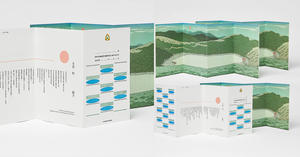 嘉明湖「登山證書」變身設計屏風！葉忠宜設計、鄒駿昇插畫勾勒天使的眼淚美景