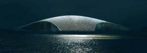 挪威「The Whale」賞鯨遊客中心！如鯨魚尾巴劃過海洋的詩意建築