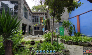 墨西哥藝術家卡羅芙烈達故居線上導覽！藍屋花園、落地窗工作室一次網羅