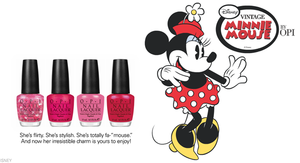 OPI 迪士尼米妮限量組，對流浪動物伸出的雙手更加美麗